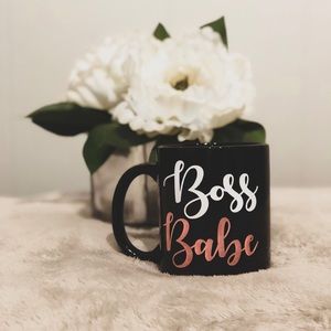 Boss babe coffee mug